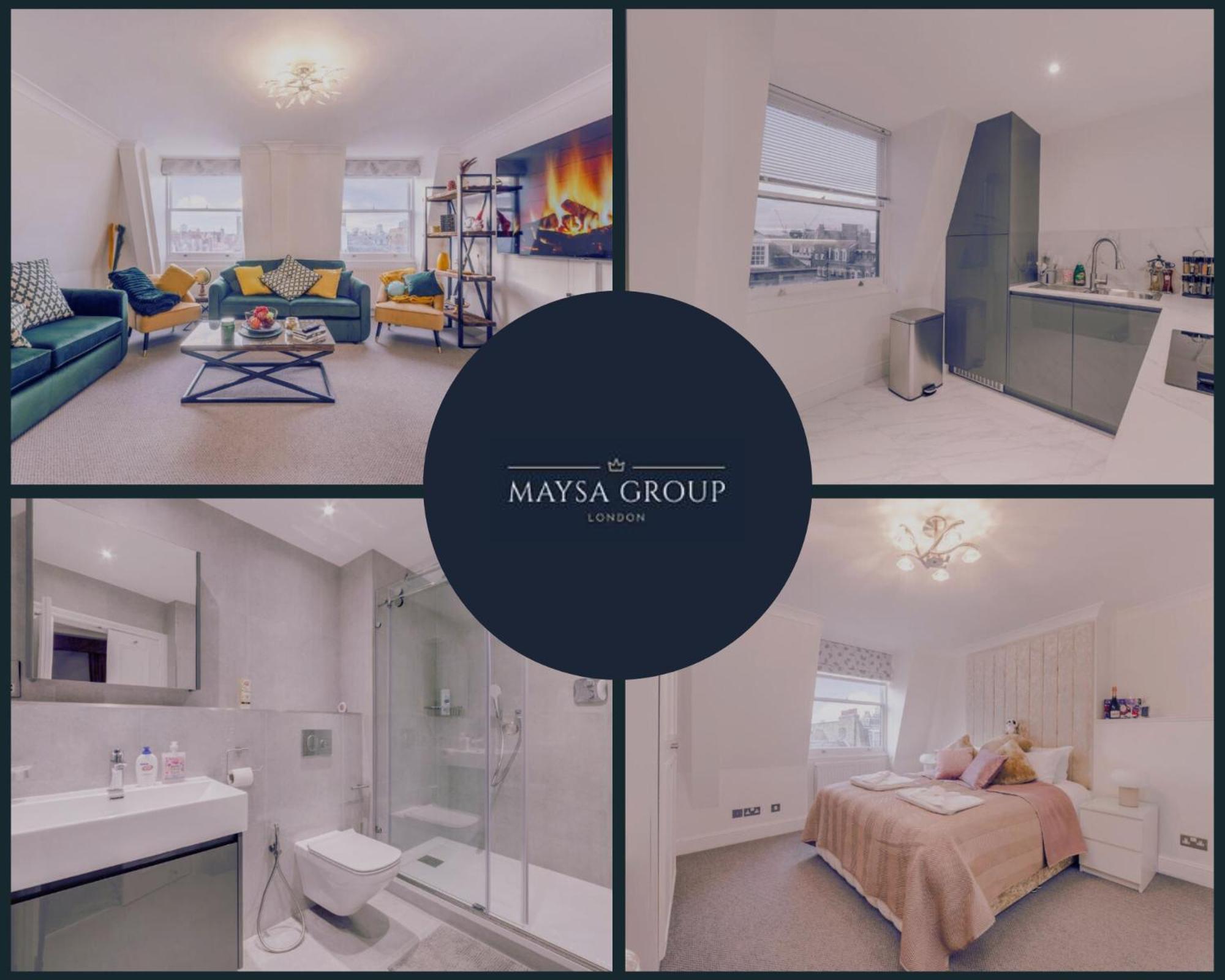 City Chic 3 Bedroom 2 Bathroom Luxury Living 7Hs London Eksteriør billede
